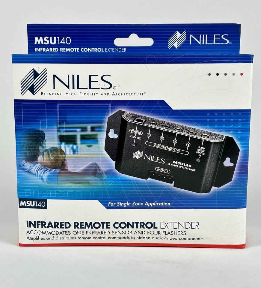Niles Infrared Remote Control Extender MSU140 - Main System Unit NEW - Image 1 of 4