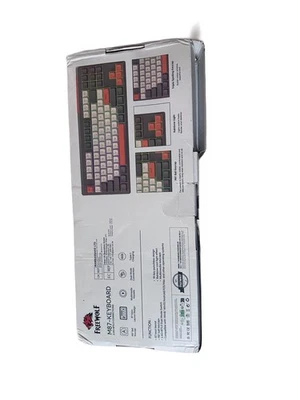 New FreeWolf M87 2.4Ghz BT5.0 dual mode connections gaming keyboard rechargeable - Image 1 of 3