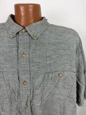 Duluth Trading Shirt 3XL Hemp Organic Cotton Button Up Casual Outdoors Workwear - Image 1 of 4