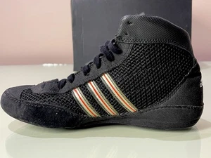 Jugend Jungen Adidas 3.5 Nitro Combat Speed 3 Ringerschuhe schwarz Mesh  - Bild 1 von 12