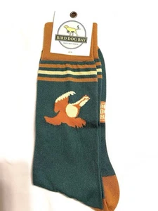 Calze Bird Dog Bay Peruviane Pima Cotone/Nylon/Spandex Mid-Calf Made Peru 1 Taglia - Foto 1 di 4