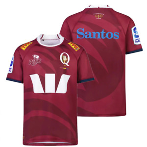 Queensland Reds 2023 Super Rugby Home Rugby Jersey – Mens Size:S-5XL