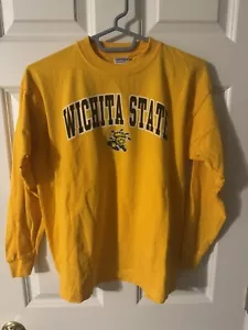 Youth Wichita State University WSU Sz Large long sleeved Tee Shirt - Picture 1 of 4