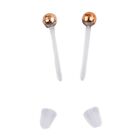 Chic And Eye Catching 10 Pairs Ball Bead Ear Studs Silver Or Rose Gold