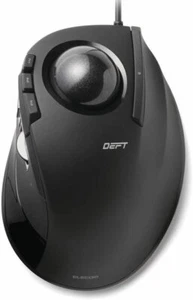 ELECOM kabelgebundene fingerbetriebene Trackball Maus EX-G Serie 8 Tasten - Bild 1 von 8
