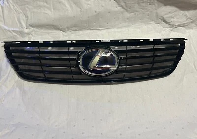 *NUEVA PARRILLA HÍBRIDA LEXUS GS450H Y EMBLEMA AZUL OEM 2008-2011 NEGRA GENUINA NUEVA Foto 1 de 4