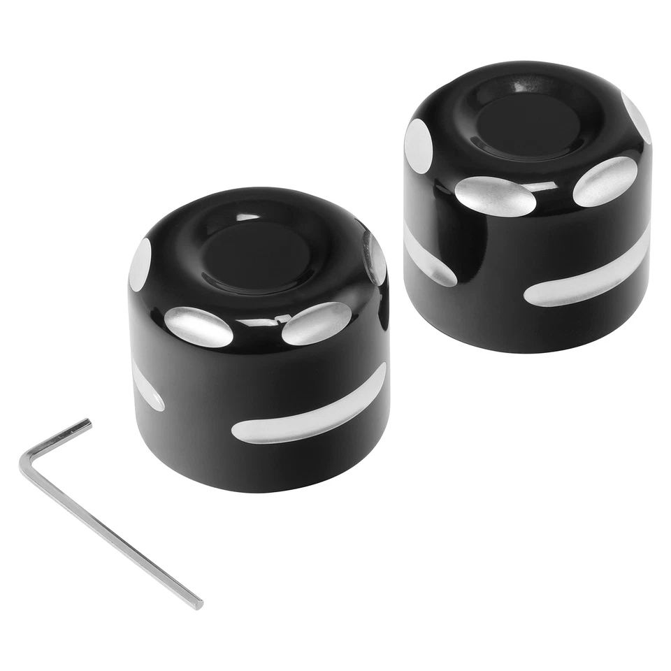 Tapa de cubierta de tuerca de eje trasero de aluminio apta para Harley Sportster XL883 2009-2013 2012 Foto 1 de 4