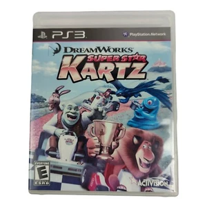 DreamWorks Super Star Kartz (Playstation 3 PS3, 2011 (EMPTY CASE & MANUAL) - Picture 1 of 4