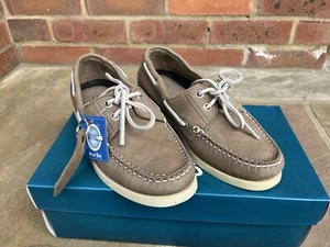 BNWT Orca Bay Sandusky San Dusky Deck Shoes - Mushroom - EU 37 UK 4 - Picture 1 of 7