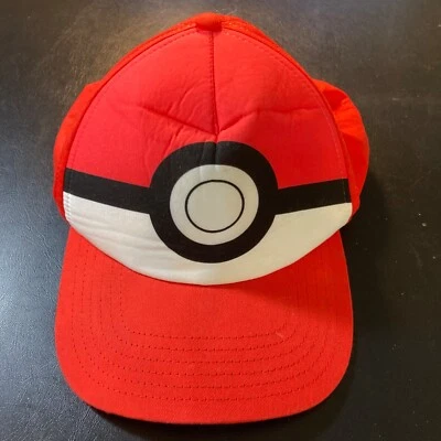 Gorra de béisbol Pokemon ajustable juvenil OSFM roja Foto 1 de 4