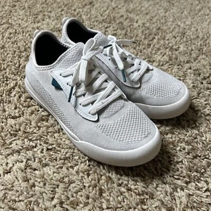 VESSI Weekend Sneakers Women's Size 6 Waterproof Marble White Knit Classy - Picture 1 of 8