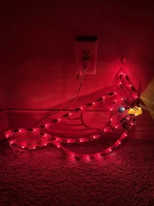 Holiday Time Weihnachten rot Kardinal beleuchtet 20" Dekor Innen/Außen getestet - Bild 1 von 11