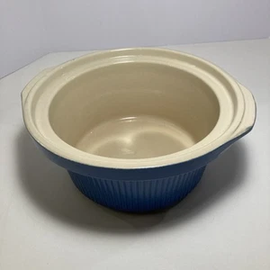 Original Crock Pot Rival 3355 - 5 qt Quart Replacement Ceramic Bowl Light Blue - Picture 1 of 4