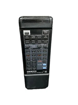 Onkyo RC-142S домашнего кинотеатра AV ресивер пульт дистанционного управления оригинальный  - Изображение 1 из 4