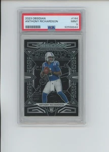 2023 Panini Obsidian Anthony Richardson #144 Base Rookie Card RC PSA 9 Colts - Bild 1 von 2