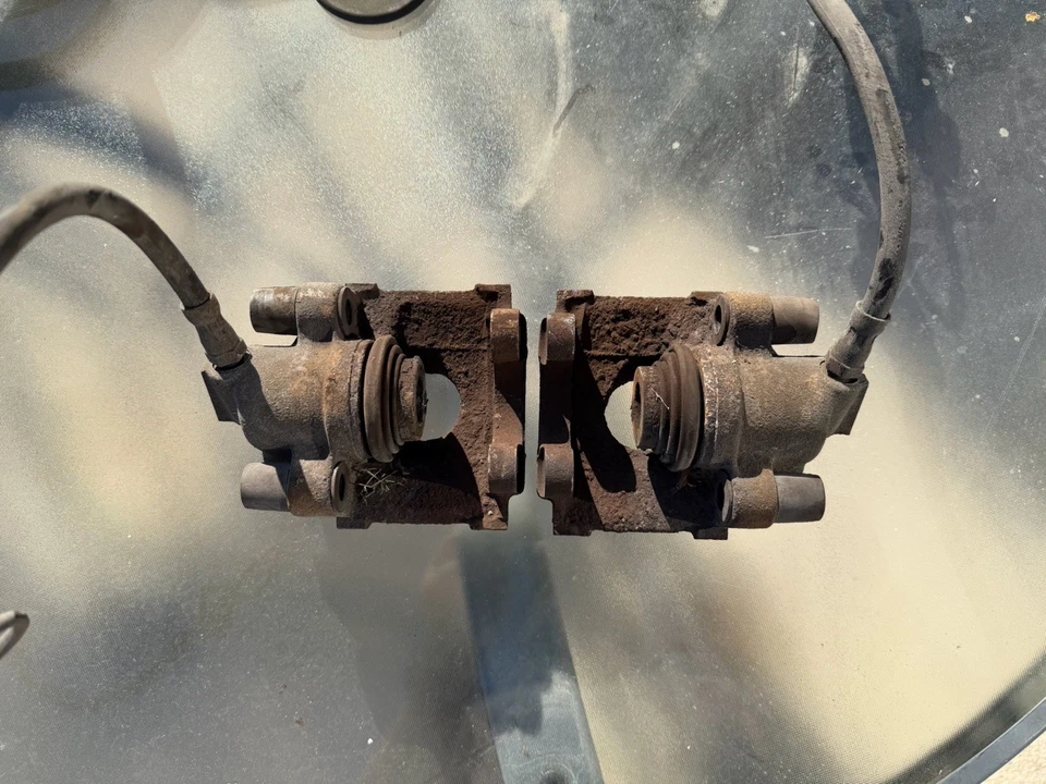 BMW OEM ATE REAR BRAKE CALIPERS SET PAIR LEFT RIGHT E36 92-99 325 328 318 - Image 1 of 4