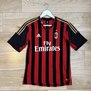 AC Mailand Fußball Trikot Herren Medium Home 2013 / 2014 Adidas De Sciglio - Bild 1 von 9