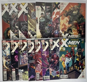 X-Men Gold #2 5 7-19 + Annual 1 (Lot of 16)  Ken Lashley Dan Mora Marvel 2017 NM - Picture 1 of 10