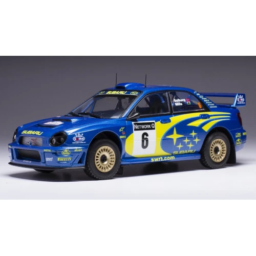 SUBARU IMPREZA S7 WRC N.6 RALLY GREAT BRITAIN 2001 SOLBERG/MILLS 1 24 Ixo Model