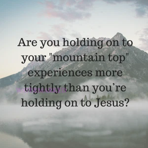 CHRISTIAN RELIGIOUS INSPIRATIONAL ARE YOU HOLDING ON TO YOUR PUBLICITY PHOTO - Picture 1 of 1