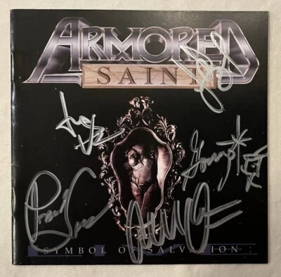Armored Saint - Symbol Of Salvation Live (CD + DVD) Autographed by Entire Band - Image 1 of 4