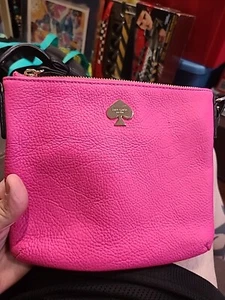 Kate Spade Leroy Street Tenley Umhängetasche Leder Snapdragon Pink - Bild 1 von 8