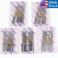 100pcs Home Sewing Machine Needle 11/75,12/80,14/90,16/100,18/110 fit for Singer