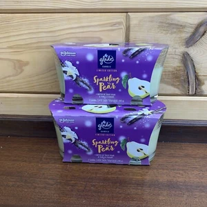 Glade Candle Jar, , Sparkling Pear, 3.4 Oz, 2 Count(pack of 2) Total 4 - Picture 1 of 3