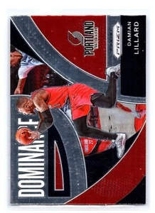 2021 Panini Prizm Damian Lillard #18 Dominance   Portland Trail Blazers - Picture 1 of 2
