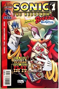 SONIC The HEDGEHOG Comic Book #268 Variant March 2015 Bagged & Boarded NM- - Picture 1 of 3