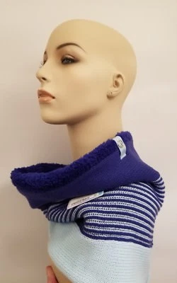 Bufanda de saludo a la nieve Ivivva nueva con etiquetas PGB/CASB azul O/S Foto 1 de 4