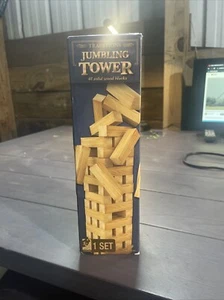 Traditions Jumbling Tower 48 Pieces Classic Wooden Game By Cardinal - New - Picture 1 of 10