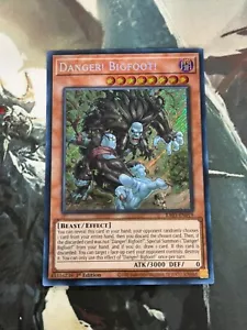 Yugioh Danger! Bigfoot! Secret Rare RA03 - Picture 1 of 1