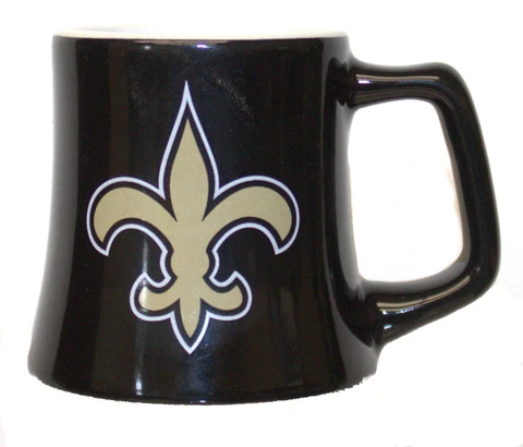 NFL 2 Ounce Wide Base Sculpted Mini Mug Shot Glass Cover