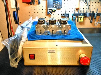 Gecko G540 CNC Motion Control System 48v 12.5a & 3 Nema 23 600oz in 3.5A Motors  - Image 1 of 4