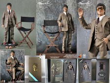 Hot Toys 1/6 Bruce Lee In 70's Suit Version Action Figure Collection NIB 12"