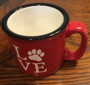 LOVE PAWS, Ceramic "CAMP STYLE" Coffee Cup / Mug - Picture 1 of 4