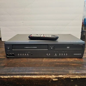 Reproductor combinado DV225MG9 VCR Magnavox VHS 4 cabezales Hi Fi con control remoto probado limpio usado en excelente estado 2 - Imagen 1 de 6