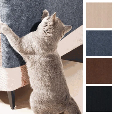 Cat Scratch Board Self-adhesive Floor Mat, Cropping, For Sofas, Shelves, Wall | - Image 1 of 4