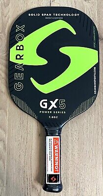 GEARBOX GX5 Power Series Pickleball Paddle Green 7.8 Oz BRAND NEW!! 1PX5P7-2 • 129.67€