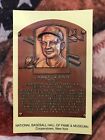 Early Wynn Postcard - Baseball Hall of Fame Induction Plaque - Cooperstown Photo