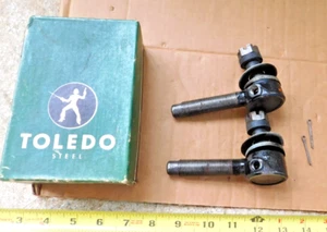 2 NEW STEERING TIE ROD ENDS FOR 1937-38 CADILLAC CARS 1938 37 - Picture 1 of 3
