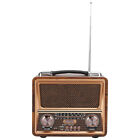 110/220V Justierbarer FM/AM/SW Radio Holz Wireless BT Lautsprecher Wiederauf GD2