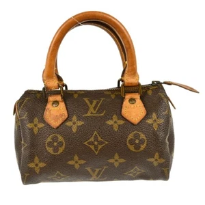 LOUIS VUITTON MINI SPEEDY HANDBAG MONOGRAM M41534 XX32671 - Picture 1 of 7