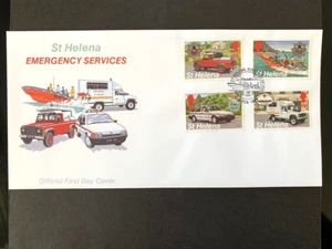 ST HELENA 1995 EMERGENCY SERVICES 4v FIRST DAY COVER SG681/684 - Picture 1 of 1