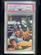 1994 Classic Best Gold Derek Jeter Illustrated Acetate PSA 10 (Glows inthe Dark)