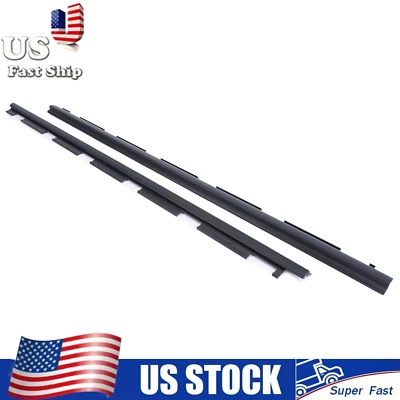 Window Molding Trim Seal Belt Weatherstrip 2Pcs For GMC K3500 Truck 1988-2000 US - Изображение 1 из 4