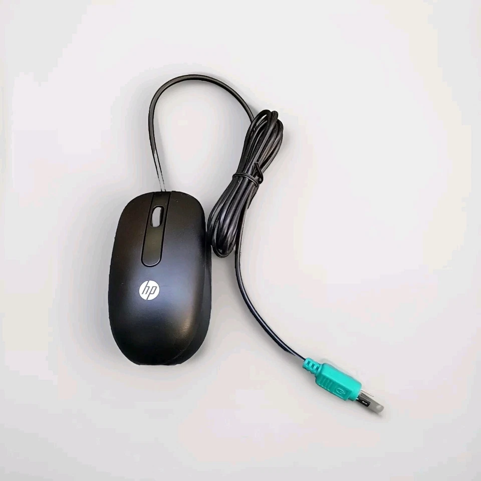 NEW Genuine HP PS/2 Optical Scroll Wheel Mouse 800 dpi 672651-001 Free Shipping - Image 1 of 1