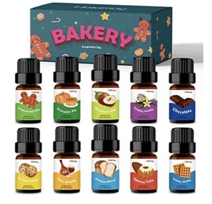 Bakery Fragrance Oils Holamay 10 Pack Exp 9.24.2028 New In Box - Picture 1 of 4