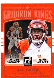 Donruss Gridiron Kings #25 AJ 2016 Green-Studio Series #117/250 Bengals - Imagen 1 de 1